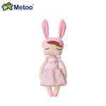 2024 New Metoo Country Style 35cm Angela Doll Plushies for Kids Rabbit Plush Toy Kawaii Kids Birthday Gift