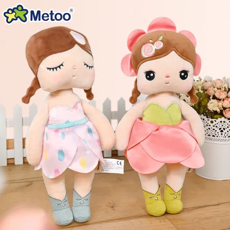 12.99” Rose Fairy Soft Plush Doll Christmas  Gift For Kids And Girls